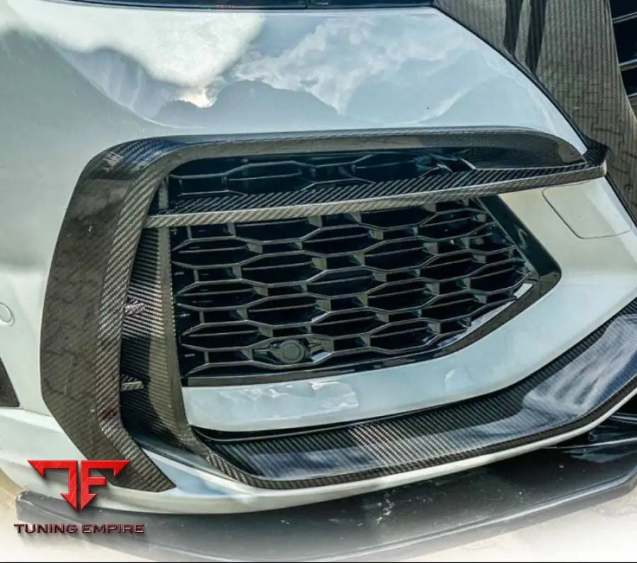 AUDI Q8/RSQ8 SPORTS UTILITY 4-DOOR CARBON FIBER FRONT BUMPER VENTS