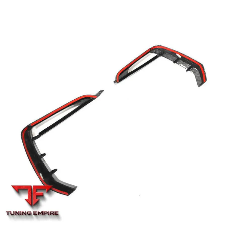 AUDI Q8/RSQ8 SPORTS UTILITY 4-DOOR CARBON FIBER FRONT BUMPER VENTS