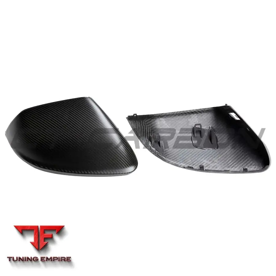 AUDI Q8/SQ8/RSQ8 & LAMBORGHINI URUS CARBON FIBRE MIRRORS - WITH LANE ASSIST - RHD & LHD - CT CARBON