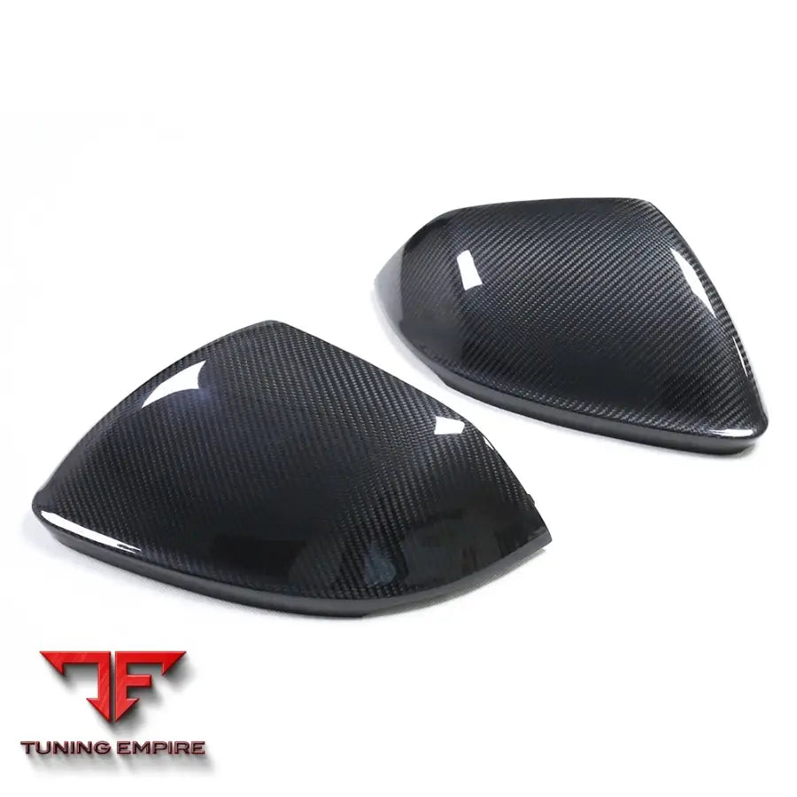 AUDI Q8/SQ8/RSQ8 & LAMBORGHINI URUS CARBON FIBRE MIRRORS - WITHOUT LANE ASSIST - CT CARBON