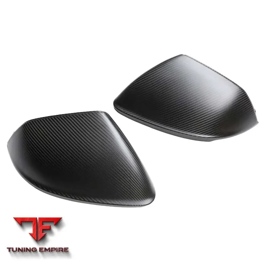 AUDI Q8/SQ8/RSQ8 & LAMBORGHINI URUS CARBON FIBRE MIRRORS - WITHOUT LANE ASSIST - RHD & LHD - CT CARBON