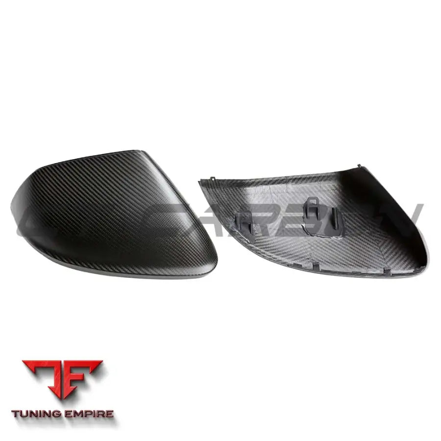 AUDI Q8/SQ8/RSQ8 & LAMBORGHINI URUS CARBON FIBRE MIRRORS - WITHOUT LANE ASSIST - RHD & LHD - CT CARBON