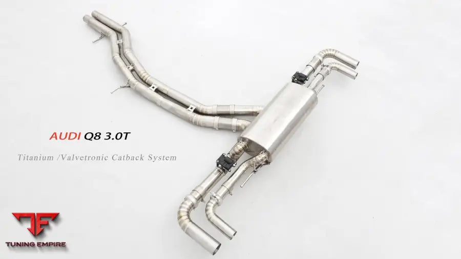 Audi Q8 Titanium Valvetronic Exhaust System