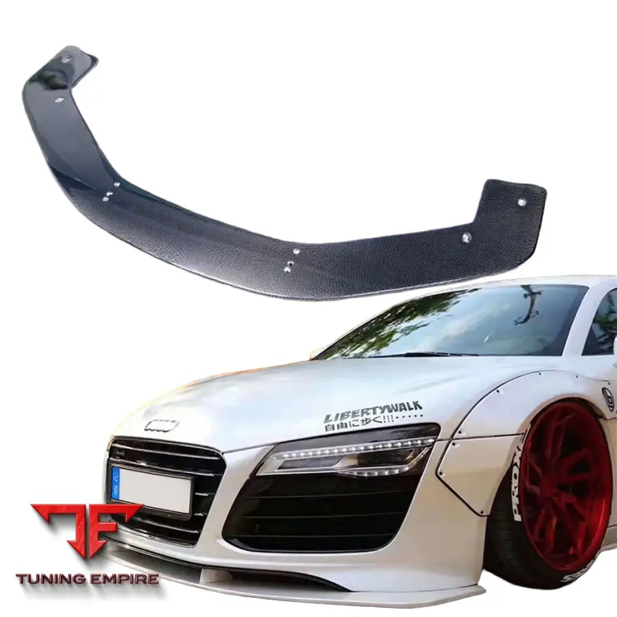 AUDI R8 CARBON FIBER FRONT LIP