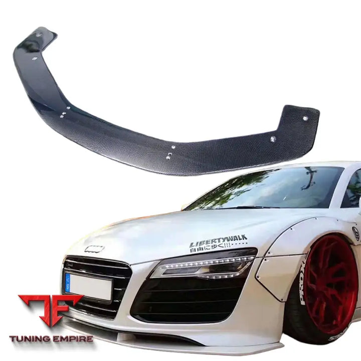 AUDI R8 CARBON FIBER FRONT LIP