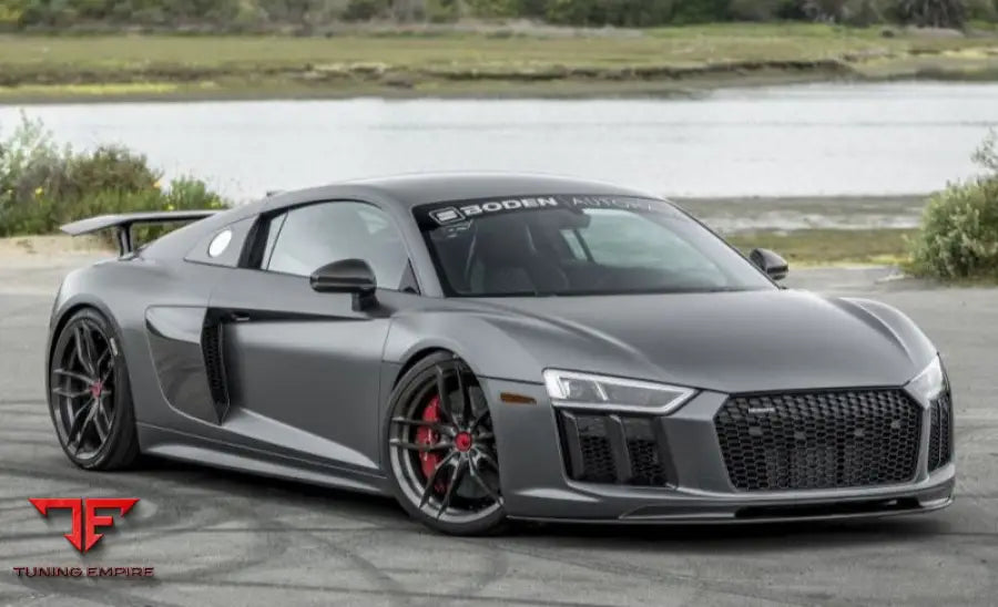 AUDI R8 CARBON FIBER PARTS FIT FOR FRONT LIP REAR LIP SPOILER EXTERIOR 2008–2015