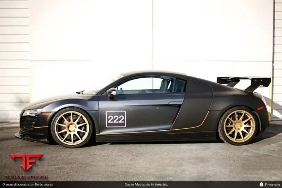 AUDI R8 CARBON FIBER SIDE SKIRTS