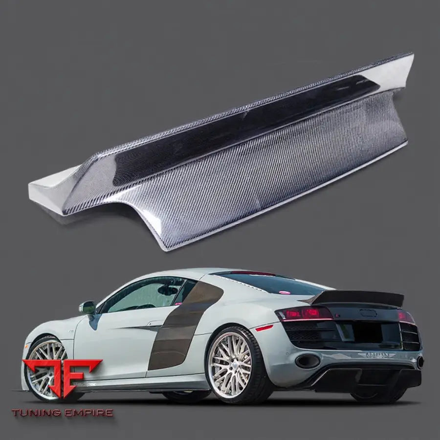 AUDI R8 CARBON REAR TRUNK SPOILER / REAR WING LIP 2006 2015Y