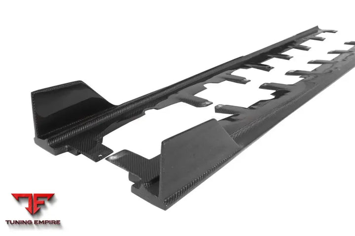 Audi R8 Coupe Imp Performance Carbon Fiber Side Skirts Under Board