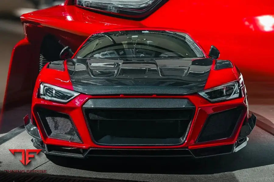 Audi R8 Coupe & Spyder Impii Part Carbon Fiber Front Bumper
