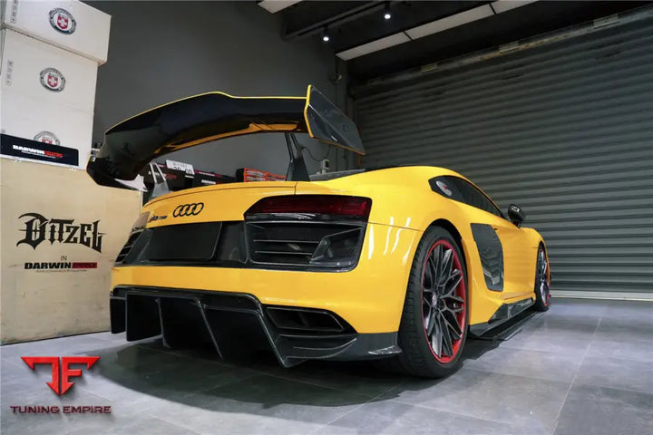 Audi R8 Coupe & Spyder Impii Part Carbon Fiber Rear Bumper