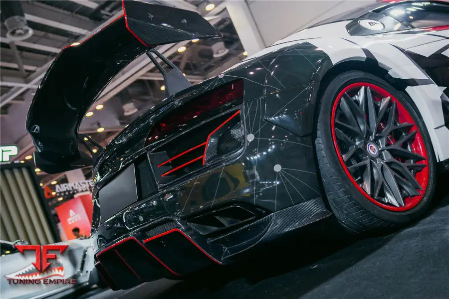 Audi R8 Coupe & Spyder Impii Part Carbon Fiber Rear Bumper