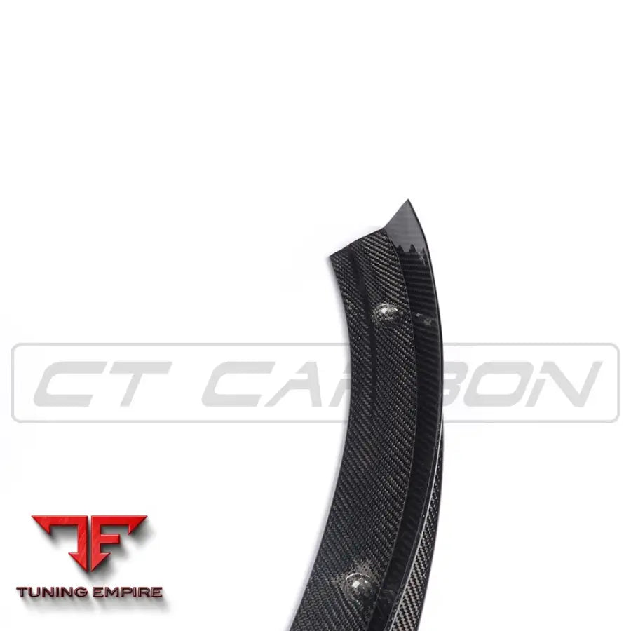 AUDI R8 GEN 1 CARBON FIBRE SPLITTER - V STYLE - CT CARBON