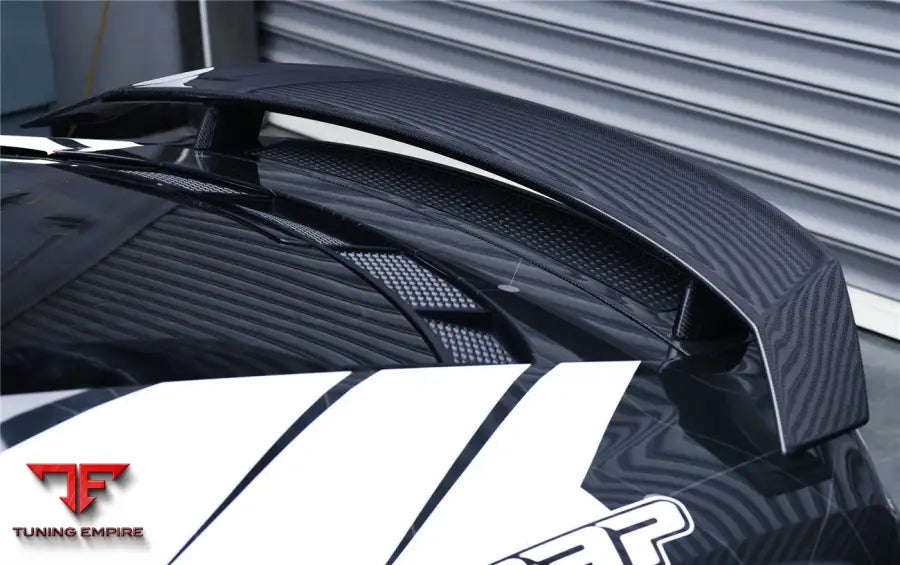 Audi R8 Gen2 V10 Plus Coupe Only Gt Style Carbon Fiber Trunk Wing With Base
