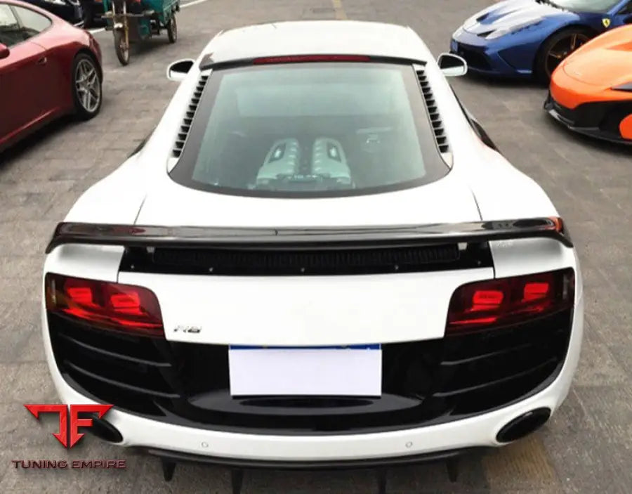 AUDI R8 GT REAR DIFFUSER LIPS BUMPER SPOILERS BACK WING AUTO PARTS 2007–2018