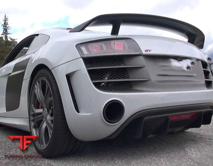 AUDI R8 GT REAR DIFFUSER LIPS BUMPER SPOILERS BACK WING AUTO PARTS 2007–2018