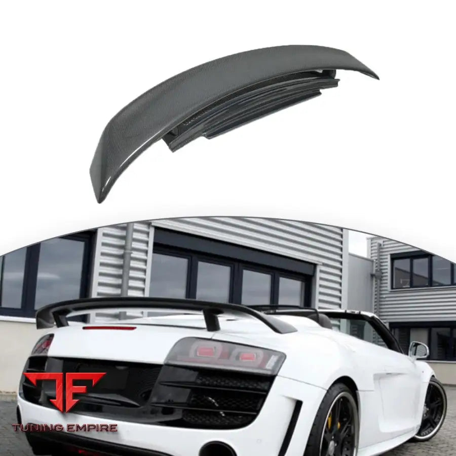AUDI R8 GT STYLE CARBON FIBER REAR WING SPOILER 2018Y
