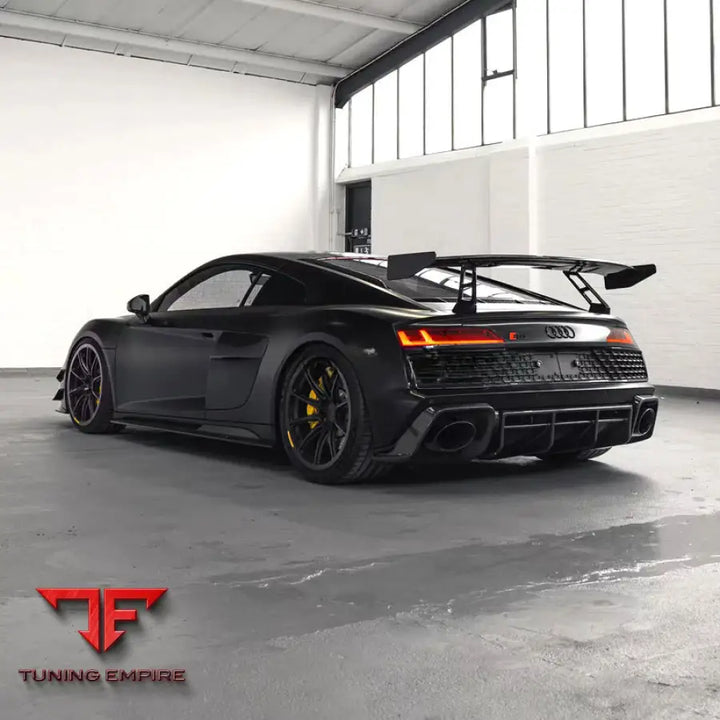 AUDI R8 GT V10 PERFORMANCE STYLE CARBON FIBER REAR BUMPER DIFFUSER