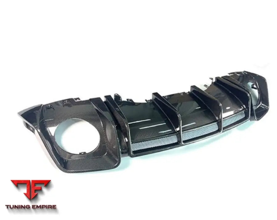 AUDI R8 GT V10 PERFORMANCE STYLE CARBON FIBER REAR BUMPER DIFFUSER