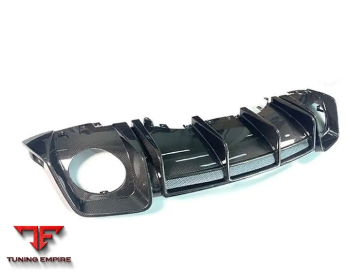 AUDI R8 GT V10 PERFORMANCE STYLE CARBON FIBER REAR BUMPER DIFFUSER