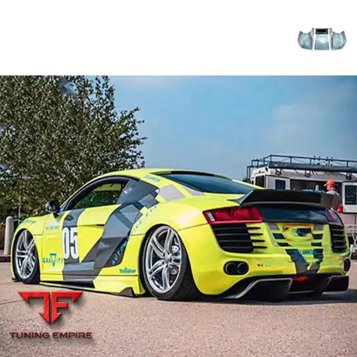 AUDI R8 LB CARBON FIBER REAR DIFFUSER FOR AUDI R8 V10 2008–2015