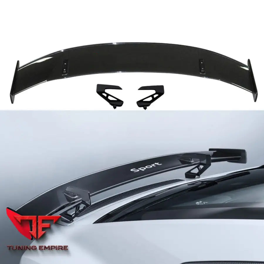 AUDI R8 PERFORMANCE STYLE CARBON FIBER REAR WING 2016-2020Y