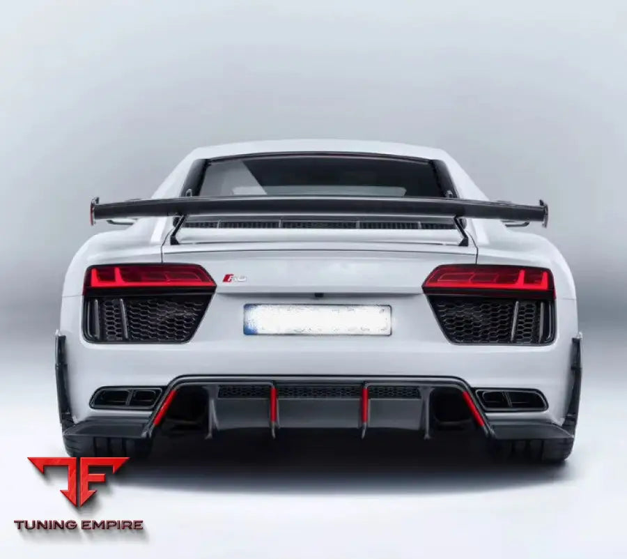 AUDI R8 PERFORMANCE STYLE CARBON FIBER REAR WING 2016-2020Y