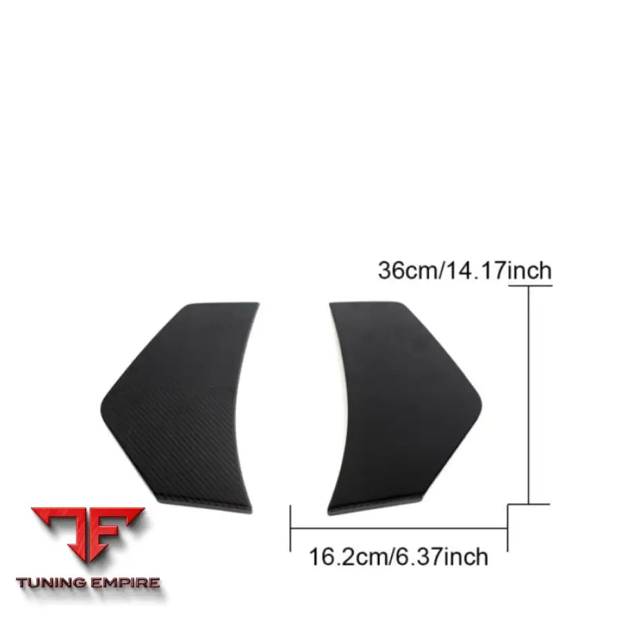 AUDI R8 PERFORMANCE STYLE REAR ACCESSORIES BUMPER BACK DIFFUSER COVER 2023