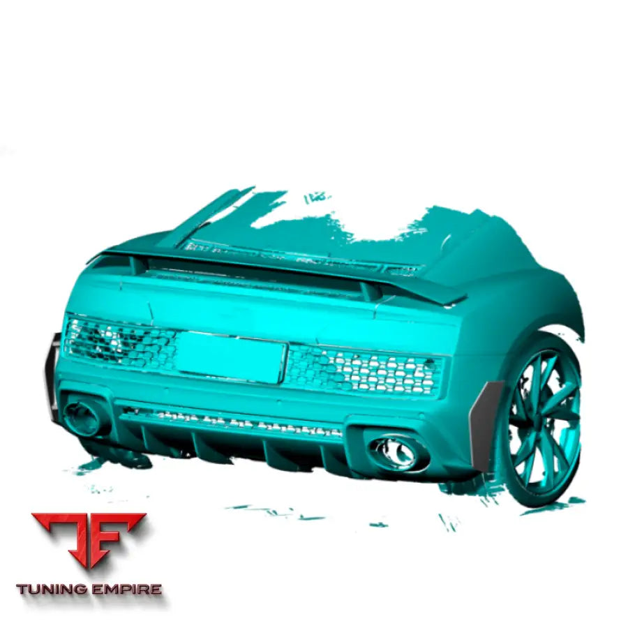 AUDI R8 PERFORMANCE STYLE REAR ACCESSORIES BUMPER BACK DIFFUSER COVER 2023