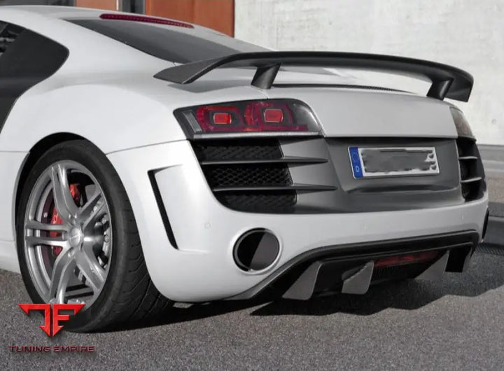 AUDI R8 REAR SPOILER FIT FOR AD R8 2007 2015 GT STYLE CARBON FIBER 2007 2015