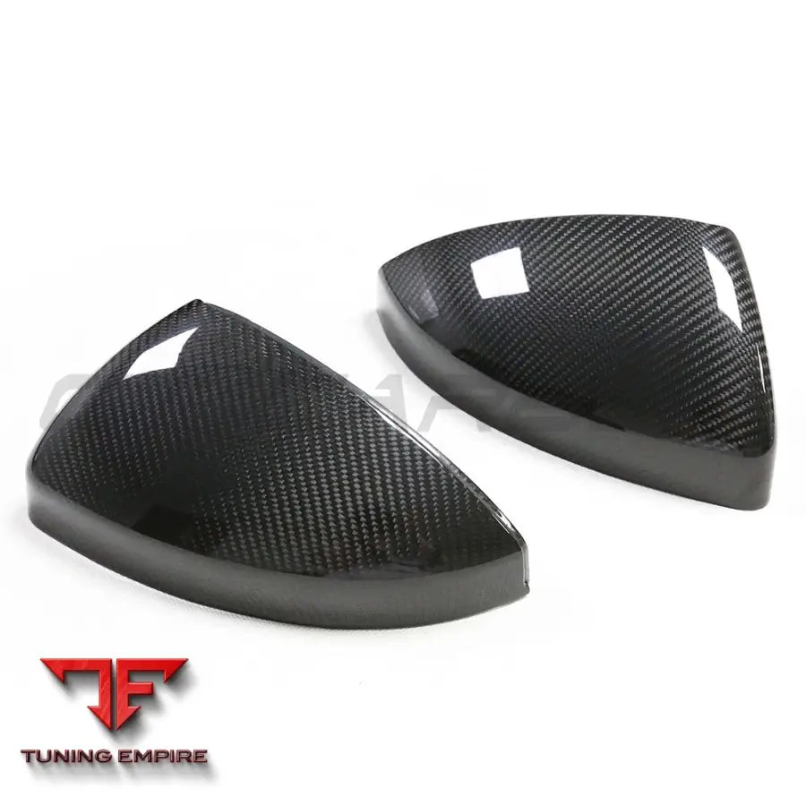 AUDI R8/TT 2014-2024 CARBON FIBRE MIRRORS - WITH LANE ASSIST - CT CARBON
