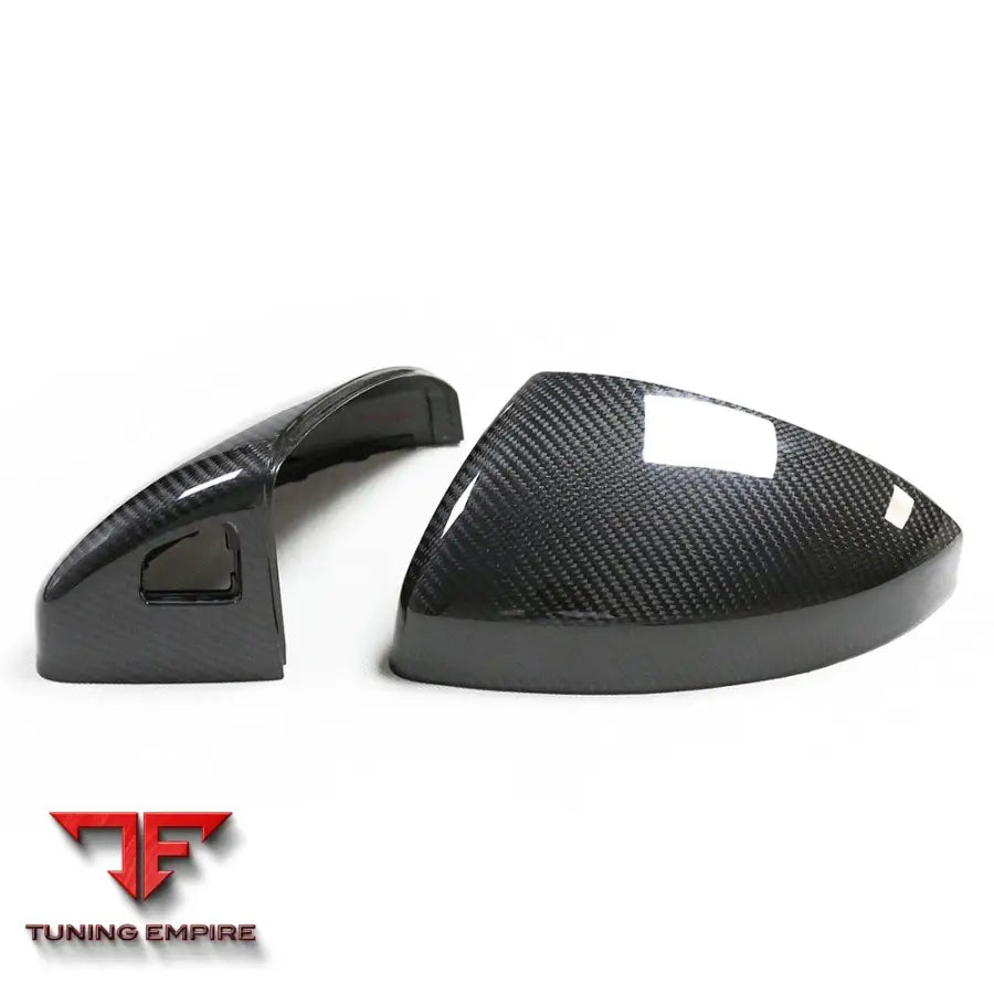 AUDI R8/TT 2014-2024 CARBON FIBRE MIRRORS - WITH LANE ASSIST - CT CARBON