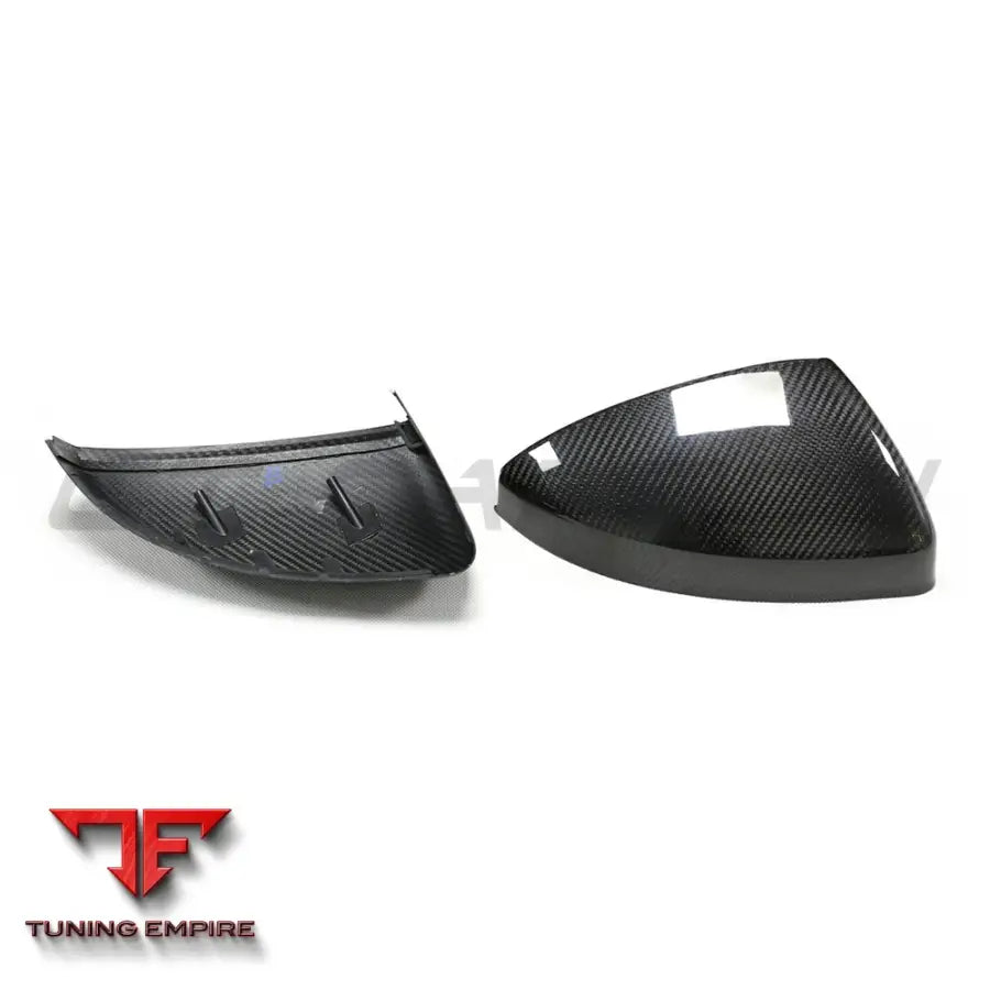 AUDI R8/TT 2014-2024 CARBON FIBRE MIRRORS - WITHOUT LANE ASSIST - CT CARBON