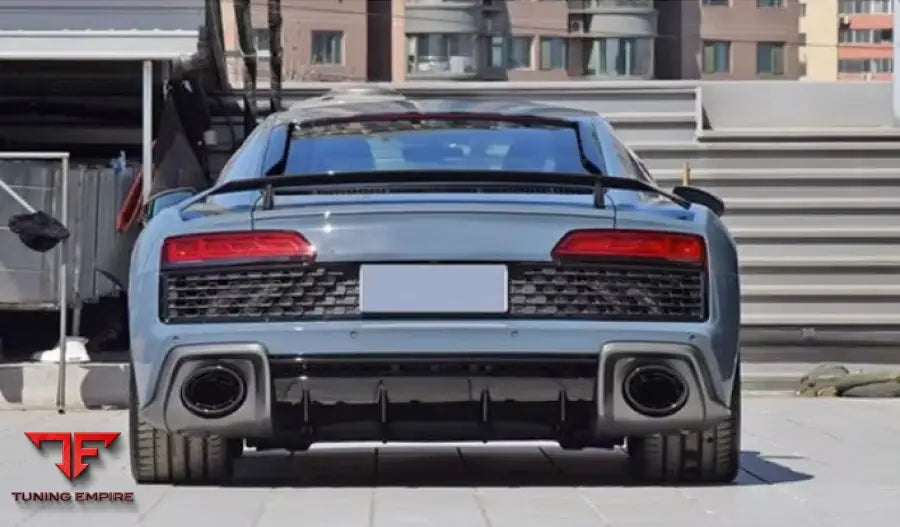 AUDI R8 V10 COUPE CARBON FIBER REAR BUMPER DIFFUSER 2020-2023Y