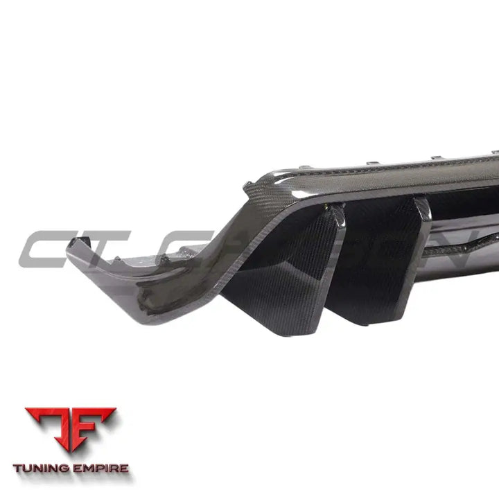 AUDI R8 V10 GEN 2 CARBON FIBRE DIFFUSER - V STYLE - CT CARBON