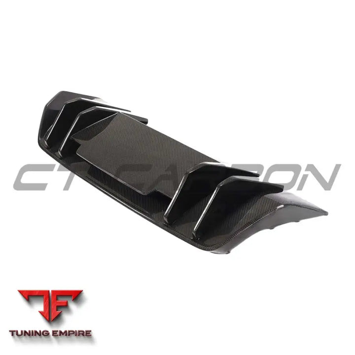 AUDI R8 V10 GEN 2 CARBON FIBRE DIFFUSER - V STYLE - CT CARBON