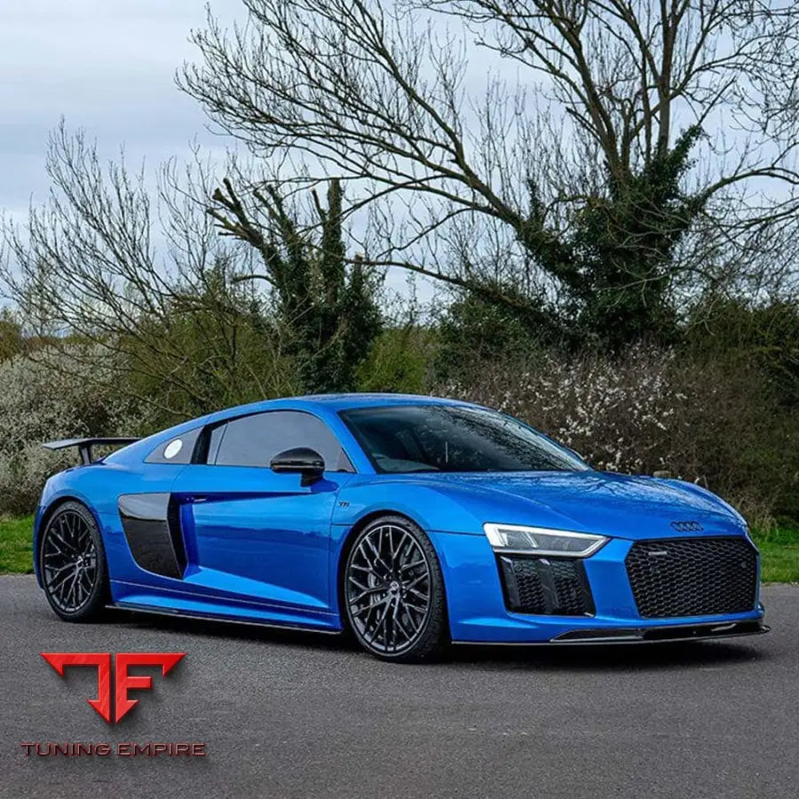 AUDI R8 V10 GEN 2 CARBON FIBRE SPLITTER - V STYLE - CT CARBON