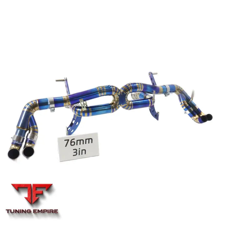 AUDI R8 V10 TITANIUM RAZOR EXHAUST PIPE