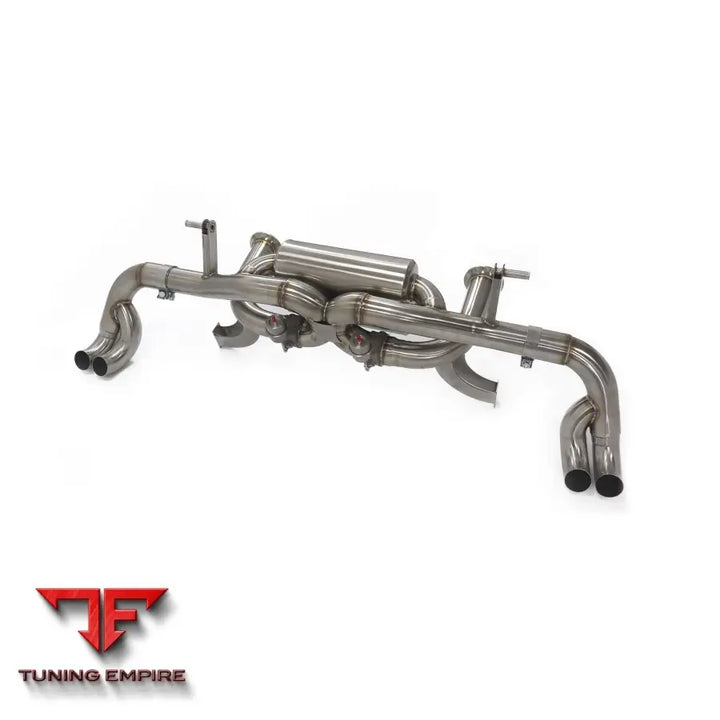 AUDI R8 V8 4.2 STAINLESS STEEL CATBACK RAZOR EXHAUST WITH MUFFLER VALVE