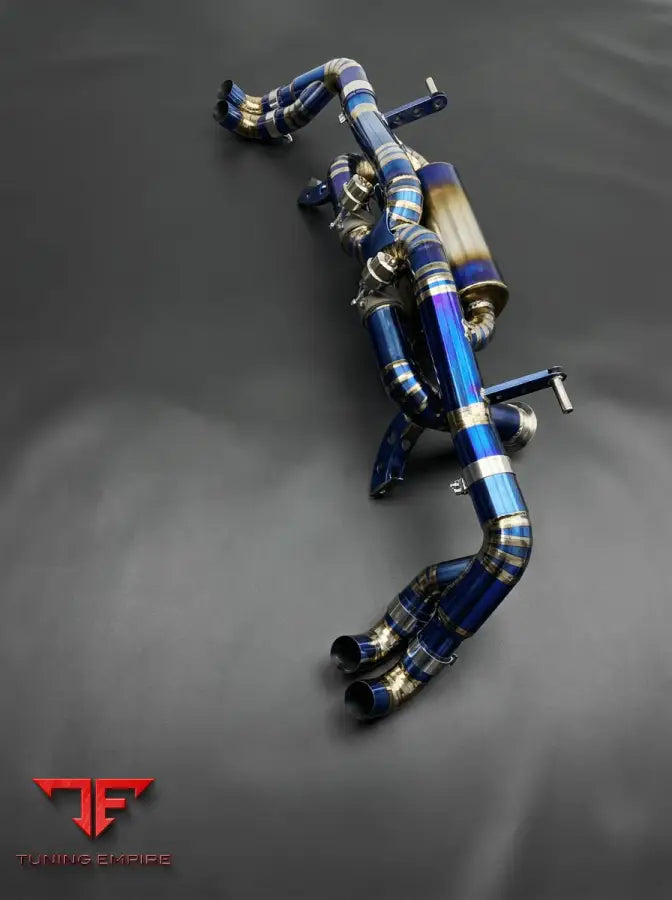 AUDI R8 V8 RAZOR TITANIUM VALVED EXHAUST