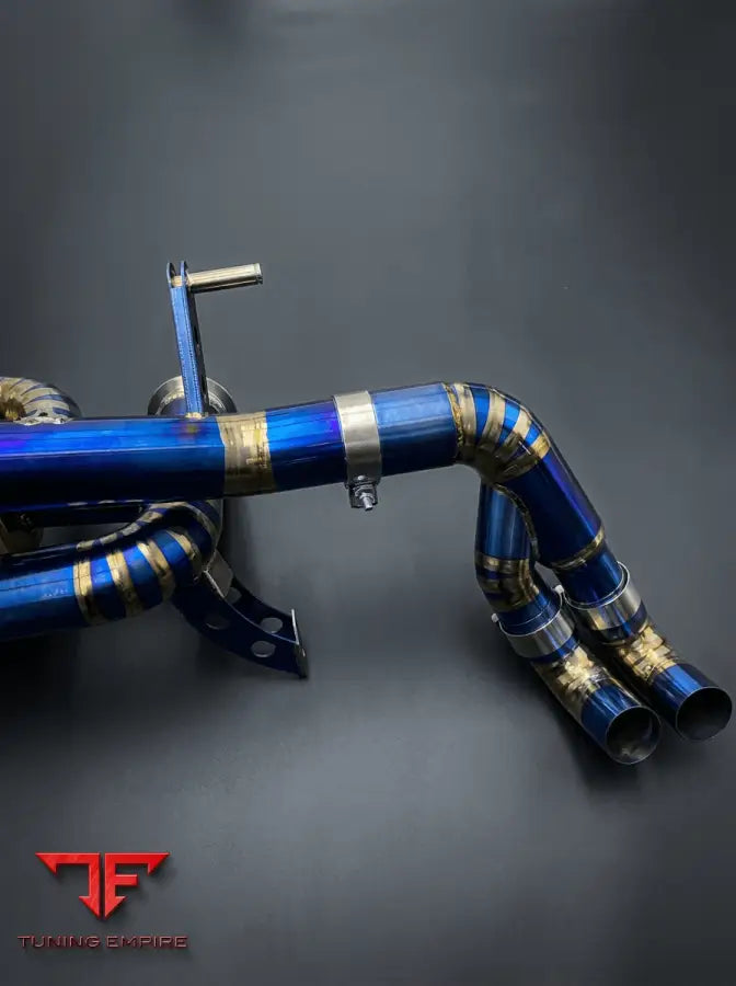 AUDI R8 V8 RAZOR TITANIUM VALVED EXHAUST
