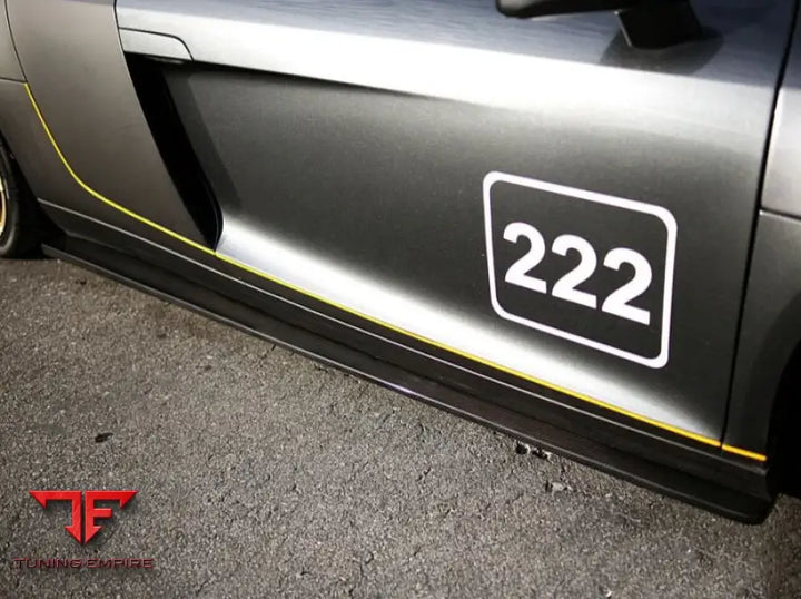 AUDI R8 V8 V10 SPIDER SIDE SKIRTS 2017 2024