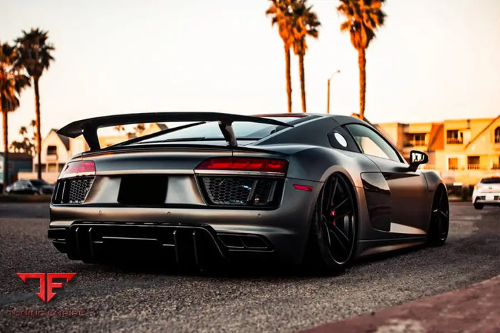 Audi R8 Vrs Style Carbon Fiber Trunk Spoiler