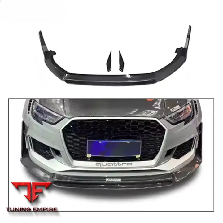 AUDI RS3 CARBON FIBER BODY KIT PARTS