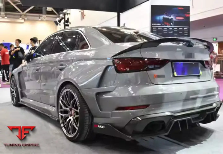 AUDI RS3 CARBON FIBER BODY KIT PARTS