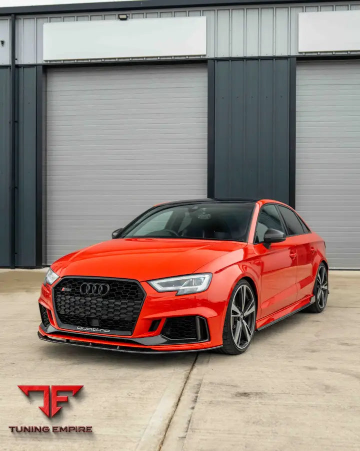 AUDI RS3 8V SALOON CARBON FIBRE SPLITTER V1 - CT CARBON