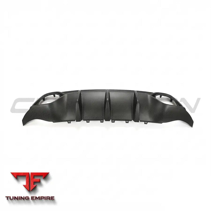 AUDI RS3 8Y 2022-2024 SPORTBACK CARBON FIBRE DIFFUSER - V1 - CT CARBON