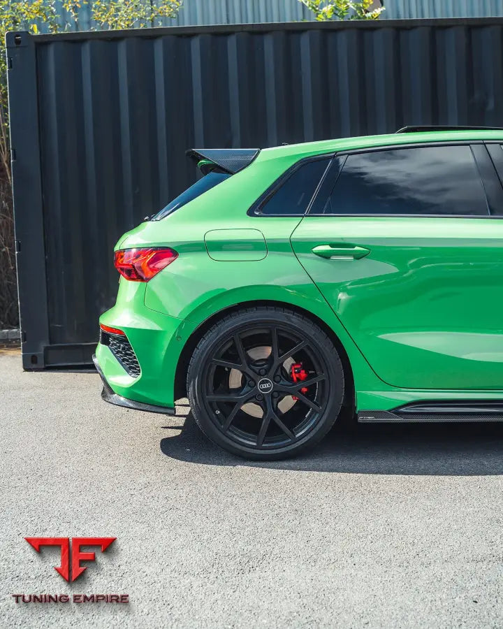 AUDI RS3 8Y 2022+ CARBON FIBRE SIDE SKIRTS V1 - CT CARBON