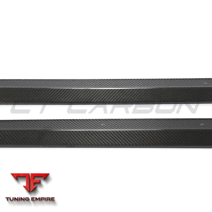 AUDI RS3 8Y 2022+ CARBON FIBRE SIDE SKIRTS V1 - CT CARBON