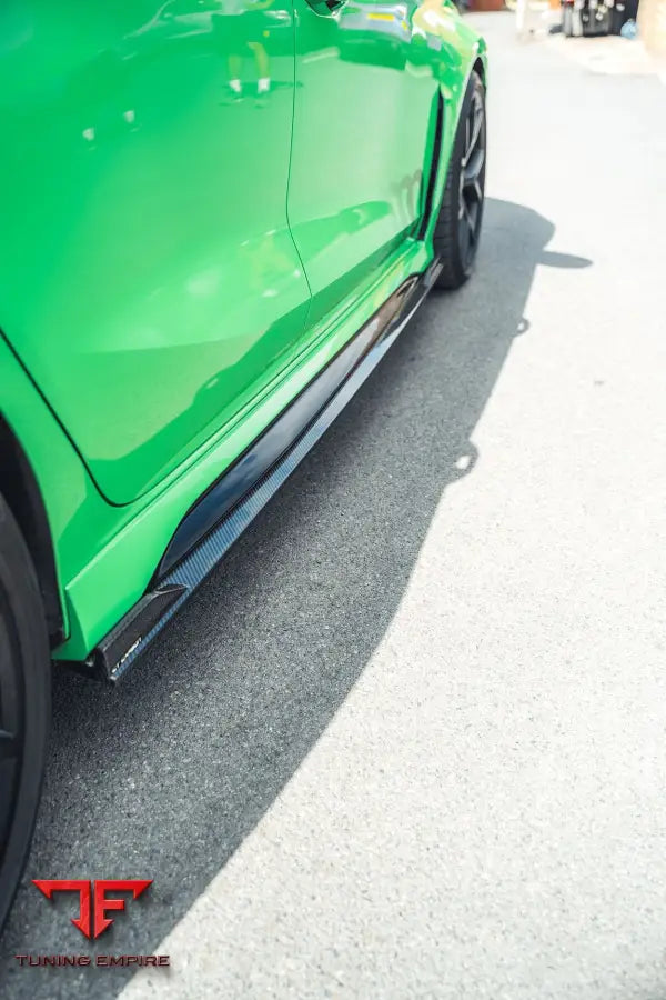 AUDI RS3 8Y 2022+ CARBON FIBRE SIDE SKIRTS V1 - CT CARBON